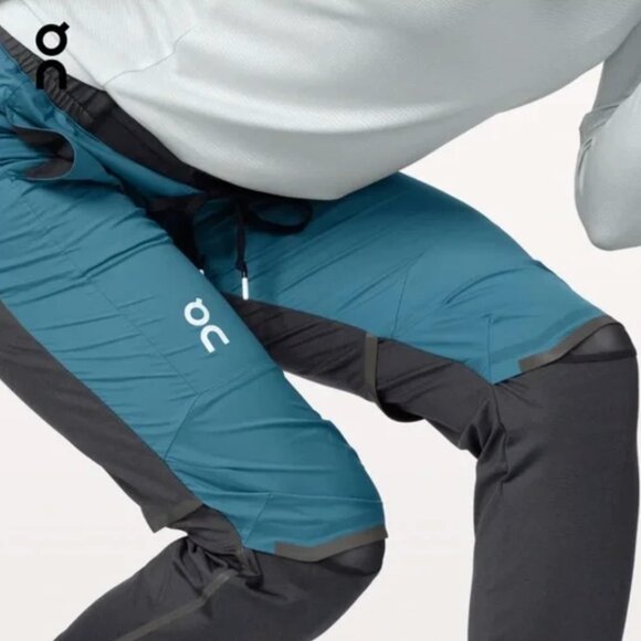 NWOT ON RUNNING Women's Running Pants in Black/Storm, Size Medium - Picture 6 of 16